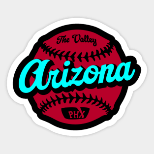 Arizona Baseball Sticker